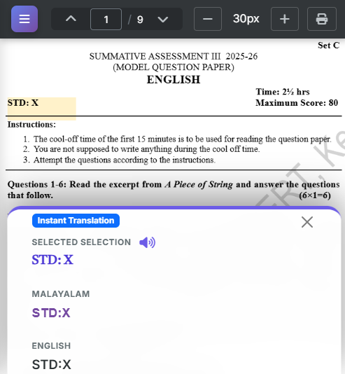 Bhasha-Buddy - AI-powered multilingual reader for translation and pronunciation
